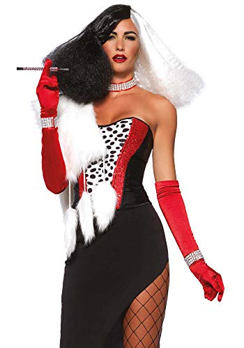 Leg Avenue Women's Cruel Diva, Multi, Small