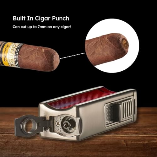 Encendedor Visol Ridge Llama Única con Apoya Cigarros miniatura 3
