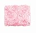 Hobees Fashion Newborn Boy Girl Baby Photography Props Boy Girl 3D Rose Flower Backdrop Wrap Blanket Rug