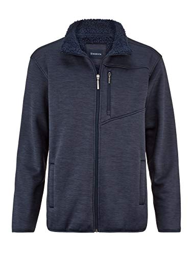 Preisvergleich Produktbild BABISTA Herren Sweatjacke Meliert mit Stehkragen in Blau
