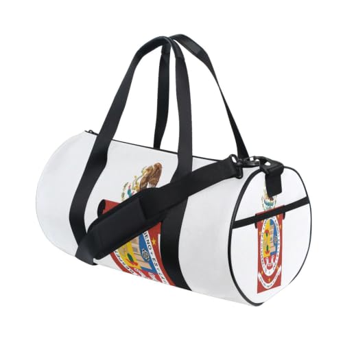 Bolsa de gimnasio ligera con bolsillo interior y diseño exclusivo de Oaxaca unisex 3
