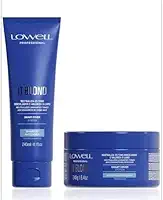 kit IT Blond Shampoo e Máscara Matizadora Profissional para Cabelos Loiros, Kit com 2 Produtos, 240ml e 240g