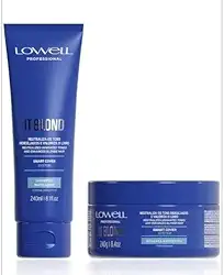kit IT Blond Shampoo e Máscara Matizadora Profissional para Cabelos Loiros, Kit com 2 Produtos, 240ml e 240g
