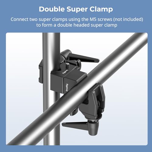 Image of SMALLRIG Super Clamp Kit 2-Pack, Heavy Duty Clamp Max Load 33lb /15kg