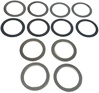 WKOOA 5/8x24 Barrel Shim Kit .308 7.62 Muzzle Brake Alignment Pack of 12