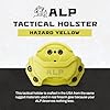 ALP Supply Co - Tactical Holster Hazard Yellow - Made in USA, Rugged Firearm-Grade Build - Secure Fit for 1 Tin - Belt Clip Carry - Built for Range & Field Use #1