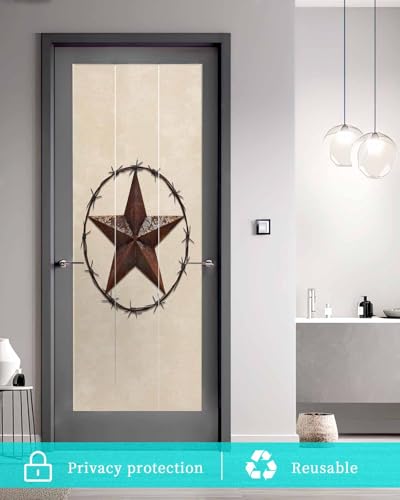 Película decorativa de privacidad para ventana Texas Star 19.6"x39.3" miniatura 6