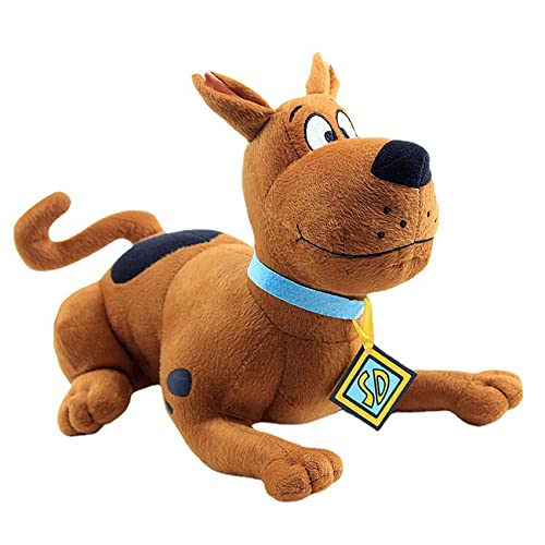 ZJYJING Plush Dog Toy, Cute Cartoon Dog Stuffed Pillow Toy for Adults & Children, Brown (11.8
