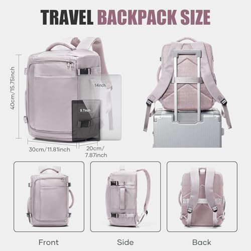 suwasp Travel Backpack Light Purple