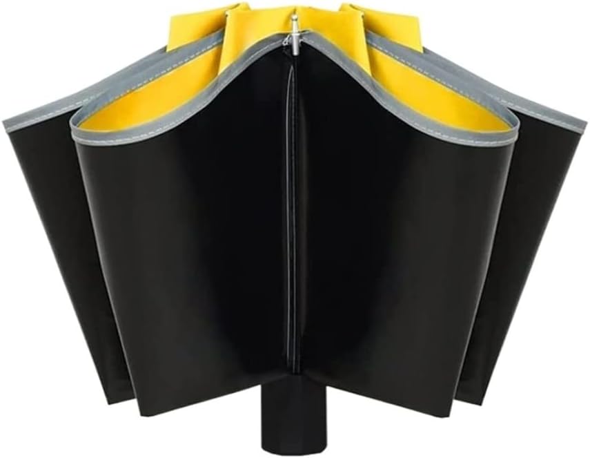 Windproof Umbrella Strong Umbrellas Manual Portable Folding Umbrella Patio Umbrella Windproof Umbrella Outdoor Umbrella With Reflective Strips Umbrellas for Rain (Color : C)
