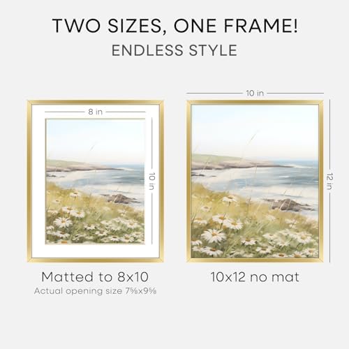 Homeforia-10x12-Gold-Metal-Picture-Frame