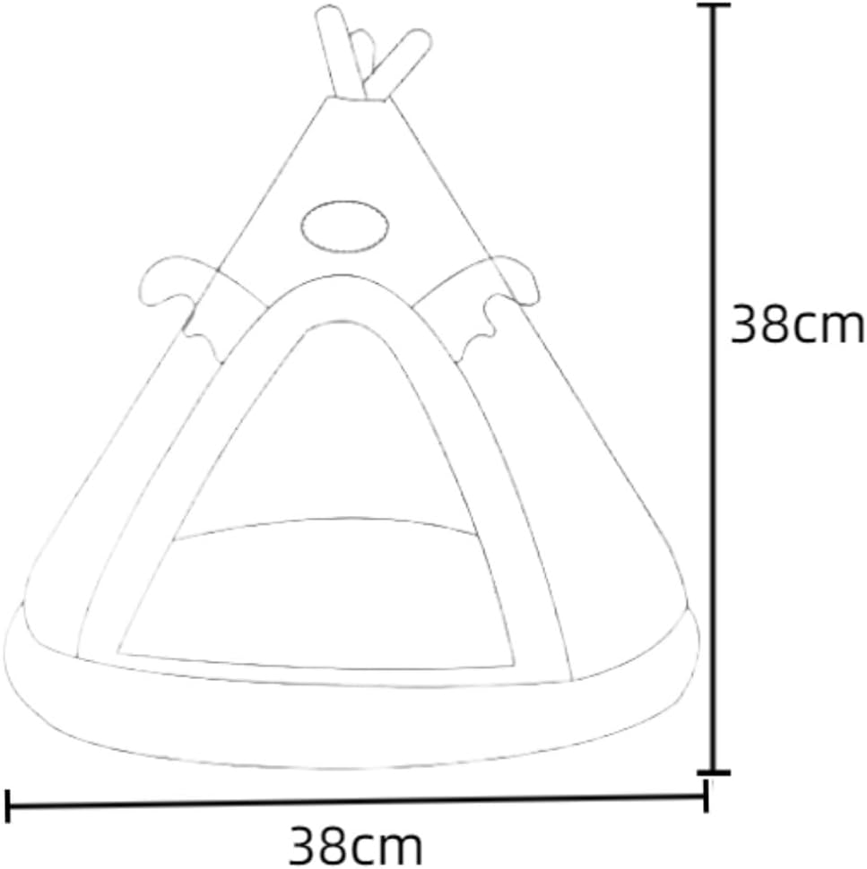LumingLight猫ハウス ドーム型 ペットベッド 冬用 ベッド 小型犬 ペットハウス キャットハウス 寝床 厚み (タイプ9,