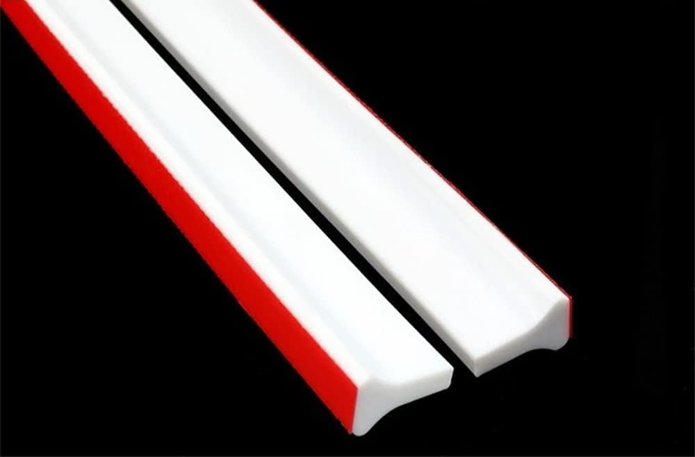 Barriera Doccia, Barriera per Doccia Pieghevole Guarnizione per Schermo Doccia, Pavimento per Stanza umida, Guarnizione angolare, Guarnizione autoadesiva (7 m/275 Pollici)