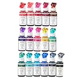 GreenOcean レジン着色剤 カラリー ジュエリーウォーターカラー16色セット UV-LEDレジン液 クリアカラーGreenOceanオリジナル♪