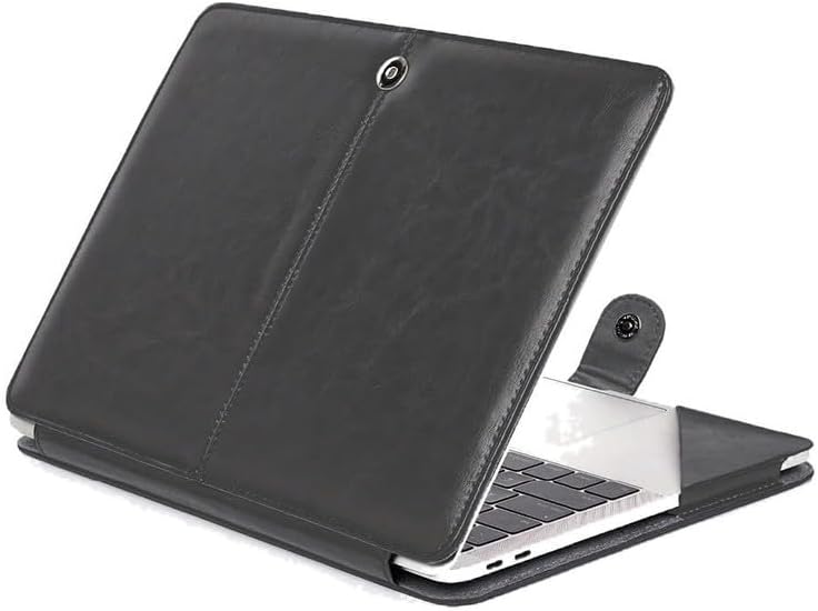 Vida Feliz ThinkPad E15 15.6 inch Laptop Cover PU Leather for Lenovo, Grey