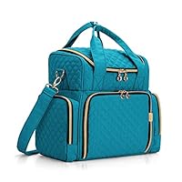 Zaino Organizer Per Smalti Luxja - Tiene 70 Bottiglie + Lampada UV - Viola - Foto 3