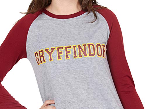 Big Girls Harry Potter Pajama Nightgown Sleep Shirt (Gryffindor, 10/12) #TOP6