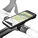 Produktbild Wicked Chili QuickMOUNT Fahrrad Halterung kompatibel mit iPhone X und XS - Lenker oder Vorbau Befestigung mit Case und Regen-Schutzhülle für MTB Rennrad Motorrad Navigation (5,8 Zoll) schwarz
