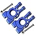 Raidenracing Aluminum Alloy Rear Knuckle Arms Carriers stub axle for Traxxas 1/8 4WD Sledge Monster Truck Replace 9552 2pcs - Blue