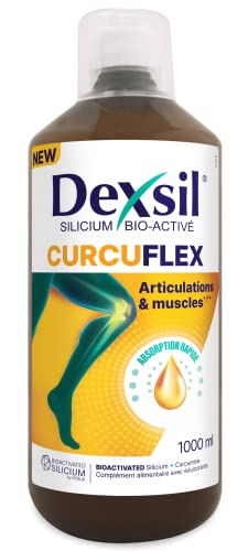 Silicium pour le sport et le quotidien Dexsil Curcuflex solution buvable souplesse active 1 L