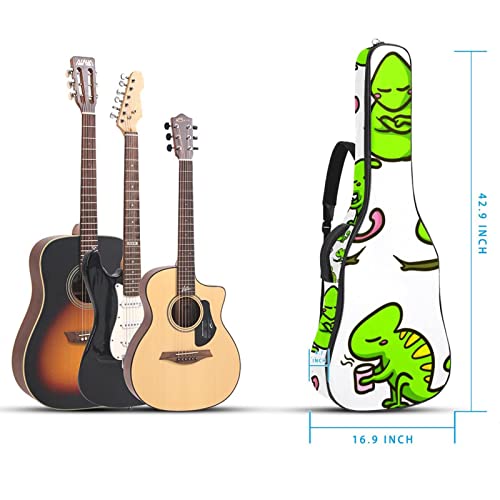 Étui de protection rembourré pour guitare classique acoustique Motif fleur de cactus, Multicolore 05, 42.9×16.9×4.7 in… - Les Beatles, Paul McCartney, John Lennon, RIngo Starr, George Harrison Étui de protection rembourré pour guitare classique acoustique Motif fleur de cactus, Multicolore 05, 42.9x16.9x4.7 in… – Image 6