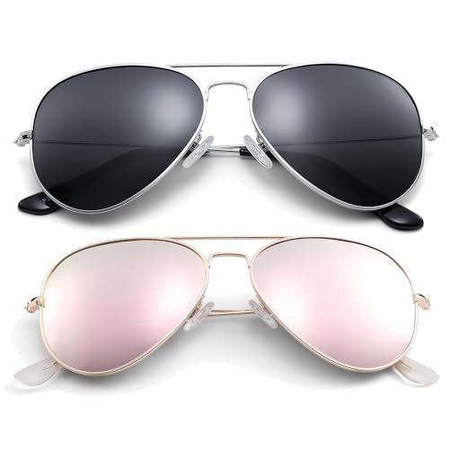 Image of Pro Acme Aviator Sunglasses for Men Women Classic Polarized UV400 Protection