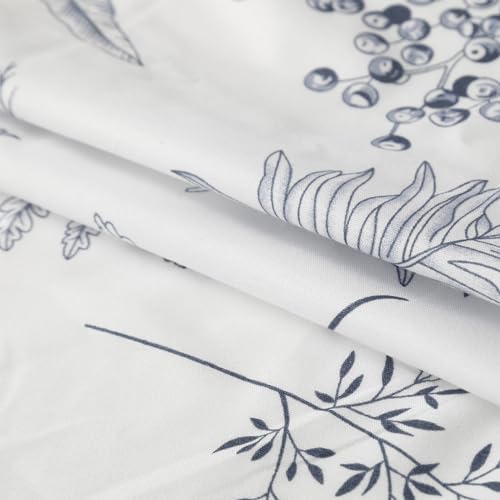 Parure de lit motifs variés et douceur durable, ensemble polyester 3 pièces - 6