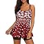 Z Red White Floral