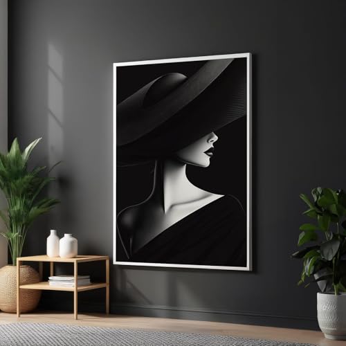 Affiche murale d'art de mode avec impression canvas haute définition