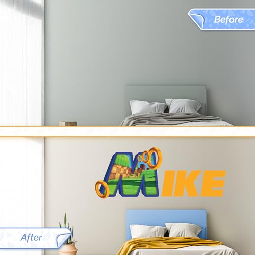 Vinilo Decorativo Nombre Speed Lightning para Pared miniatura 5