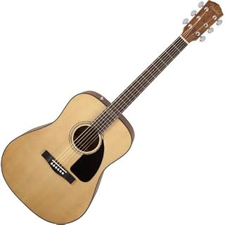 Fender CD-60 V3 DS NAT WN Dreadnought Guitare acoustique western en épicéa naturel Touche noyer - Les Beatles, Paul McCartney, John Lennon, RIngo Starr, George Harrison