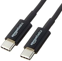 Amazon Basics – Amazon Basics USB-C-auf-USB-C 2.0 Schnellladekabel, 480 Mbit