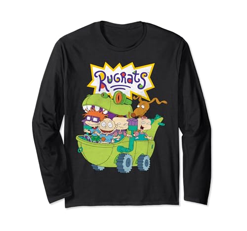 T-shirt Rugrats manches longues en coton épais pour éviter les hauts déformés