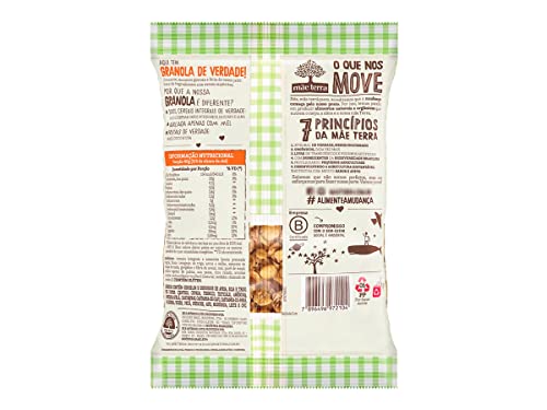 Kit 3 Granola Integral Frutas Mel Sem Açúcar Mãe Terra 250g