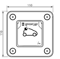 LEGRAND, Green Up Steckdose für Elektrofahrzeuge & Plug-in-Hybridfahrzeuge, Schnellladesystem f. E-Autos, Mode 1&2-kompatibel, 1-phasig, Ladestrom von 8-16A, 3,7kW, 230V, Unterputz, IK10, IP44, 077856 – Ansicht 3