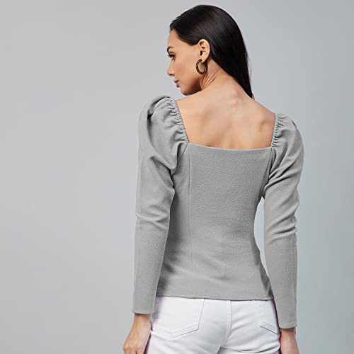Image of Rare Women's Solid Regular Fit Blouse