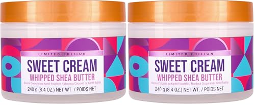 Tree Hut Sweet Cream Whipped Shea Body Butter | Long-lasting Hydration Leaves Skin Feeling Soft & Moisturized | Limited Edition Fall | Nourishing Essential Body Care | 8.4 fl oz. (Pack of 2)