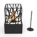 Regal Flame Indoor Outdoor Bruno Ventless Tabletop Portable Bio Ethanol Fireplace - Black