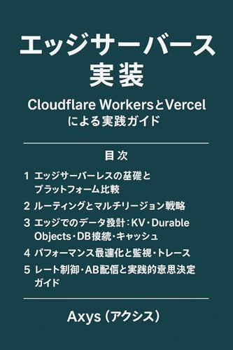 エッジサーバーレス実装: Cloudflare WorkersとVercelによる実践ガイド
