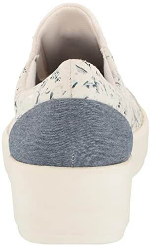 Clarks Clarks Women's Layton Rae Sneaker, Blue Floral Textile, 11 Medium US