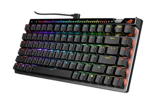 ASUS ROG Falchion Ace 75 HE Wired Analog/Hall Effect Gaming Keyboard – 75% TKL, USB, Hot Swappable HFX V2 Magnetic Switch, Rapid Trigger, 8KHz Polling, ABS Keycap, Carry Case, Web-based Config - Black - image 8
