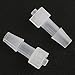 MEETOOT 10pcs Male Luer Lock 1/4