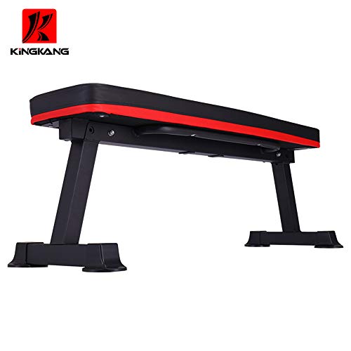Gym Quality Foldable Flat Bench for Multi-Purpose Weight Training and Ab Exercises