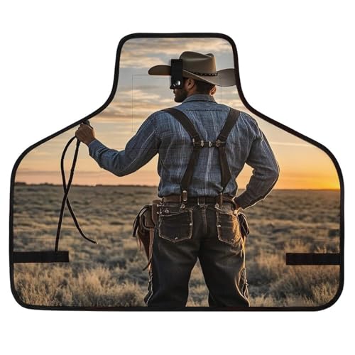 Delantal de trabajo Cowboy West con ajuste y bolsillos miniatura 1