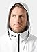 Helly-Hansen Crew Hooded Midlayer 2.0 Waterproof Jackets for Men with Insulated Windproof Sailing Fabric and Packable Hood, 001 White - L