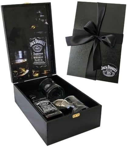 Box Presente Whisky 375ml com 2 Copos e ...