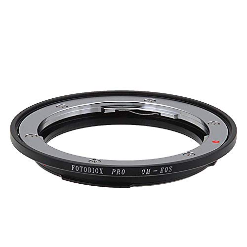Image of Fotodiox Pro Lens Mount Adapter Compatible with Olympus Zuiko (OM) 35mm SLR Lens to Canon EOS (EF, EF-S) Mount D /SLR Camera Body - with Gen10 Focus Confirmation Chip