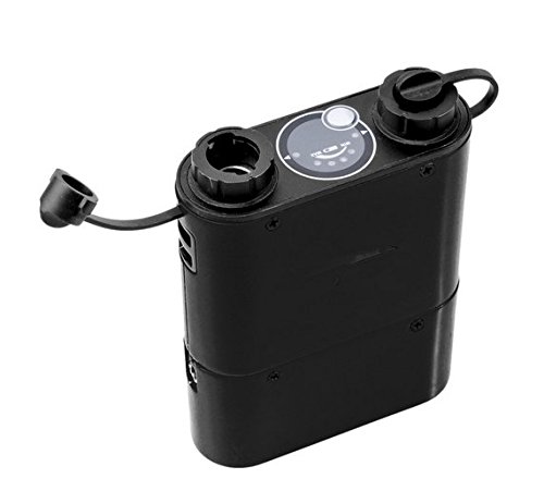 GOWE Dual-Output Speedlite Flash Power Battery Pack 4500mAh for Canon Nikon Camera