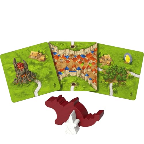 Carcassonne Dragon & Fairy Expansión Juego de Mesa miniatura 4