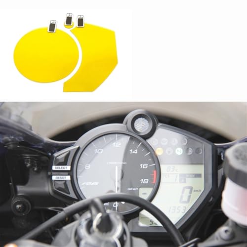 Écran tableau de bord Yamaha YZF-R1 protégé des rayures avec ce film d'instrument moto ultra net